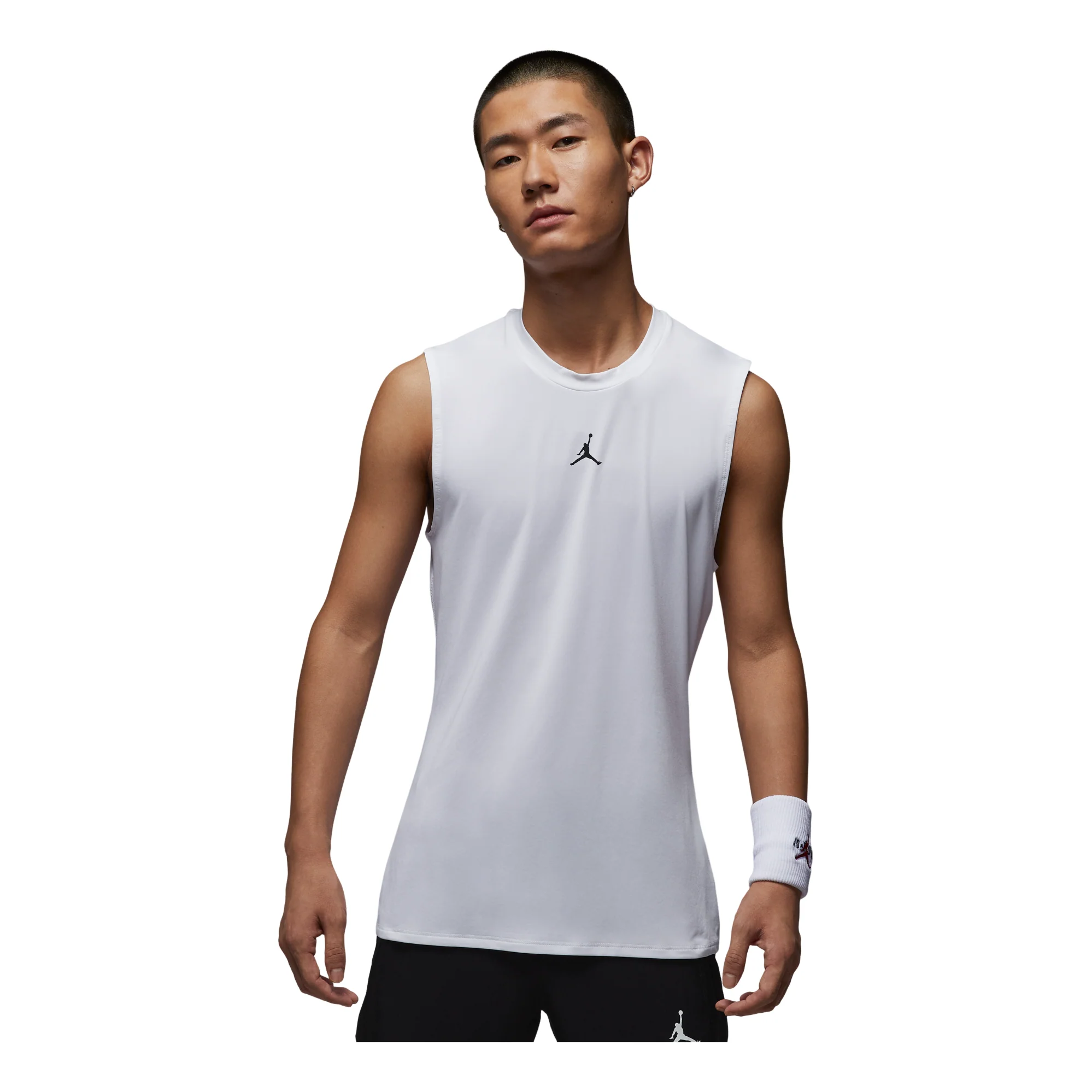 Air Jordan Sport Dri-Fit Sleeveless Base Layer Tank 'White' HV4102-100