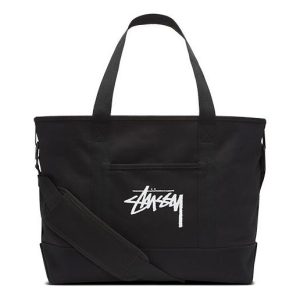 Nike x Stussy Tote Bag 'Black White' CZ1521-010