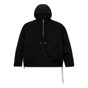 Air Jordan x Travis Scott Half Zip Jacket 'Black' DZ5488-010
