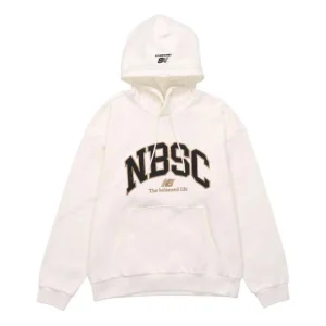 New Balance Logo Print Hoodie Asia Sizing 'White Tan' 5CC44353-IV