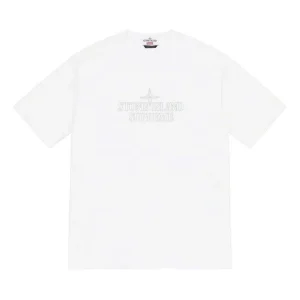 Supreme Week 13 x Stone Island Embroidered Logo S SUP-FW20-294-WHI