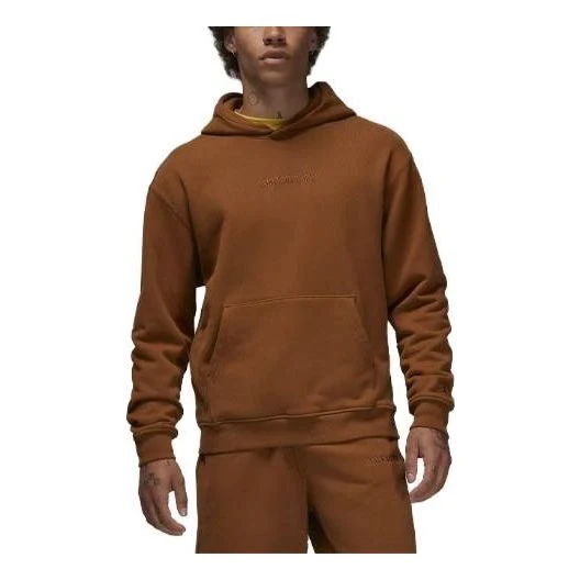Air Jordan Wordmark Fleece Hoodie 'Light British Tan' FJ1966-281
