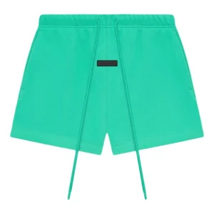 Fear of God Essentials SS24 Fleece Running Short 'Mint Leaf' 160SP244172F