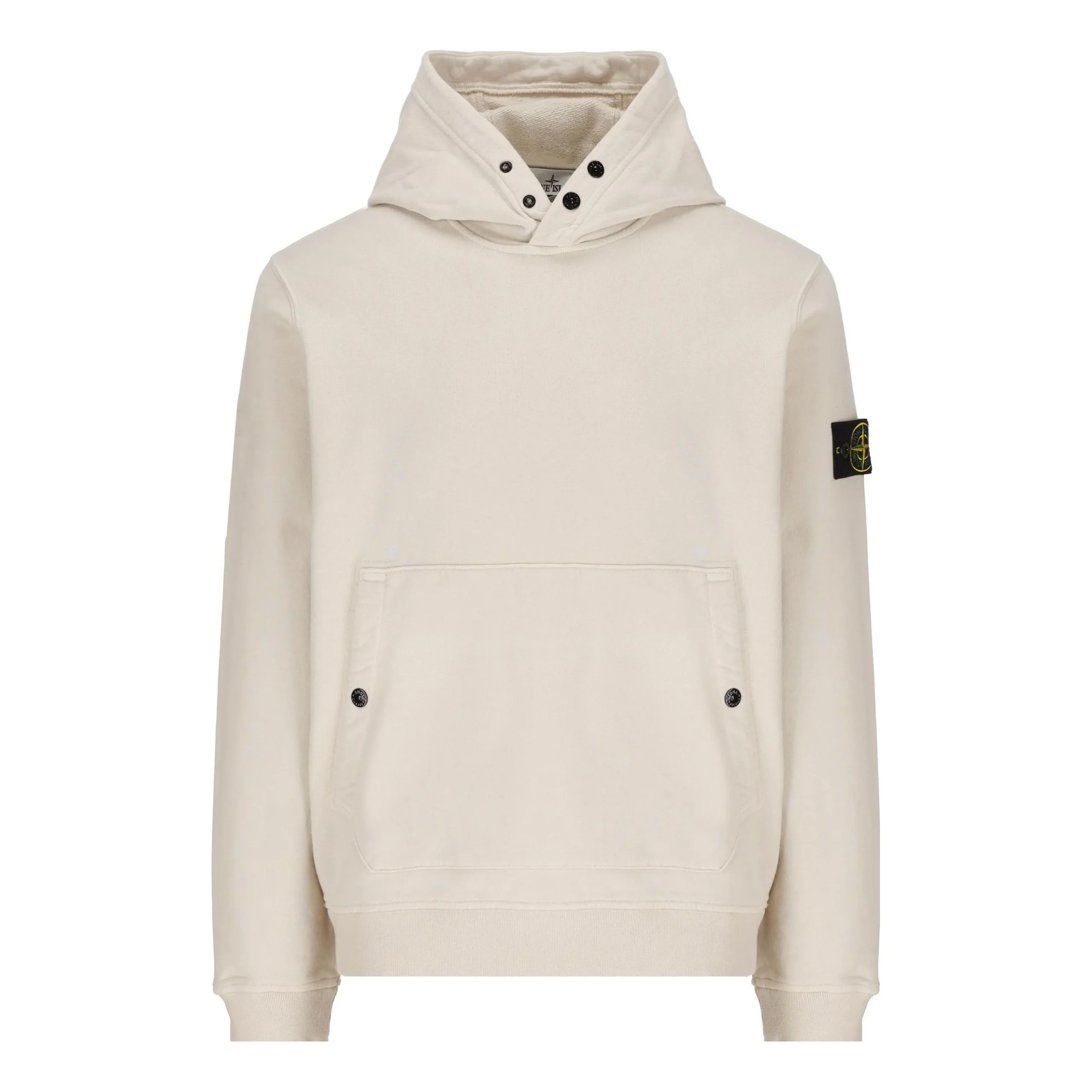 STONE ISLAND Waffen Patch Hoodie 'Beige' 791561720-V0097