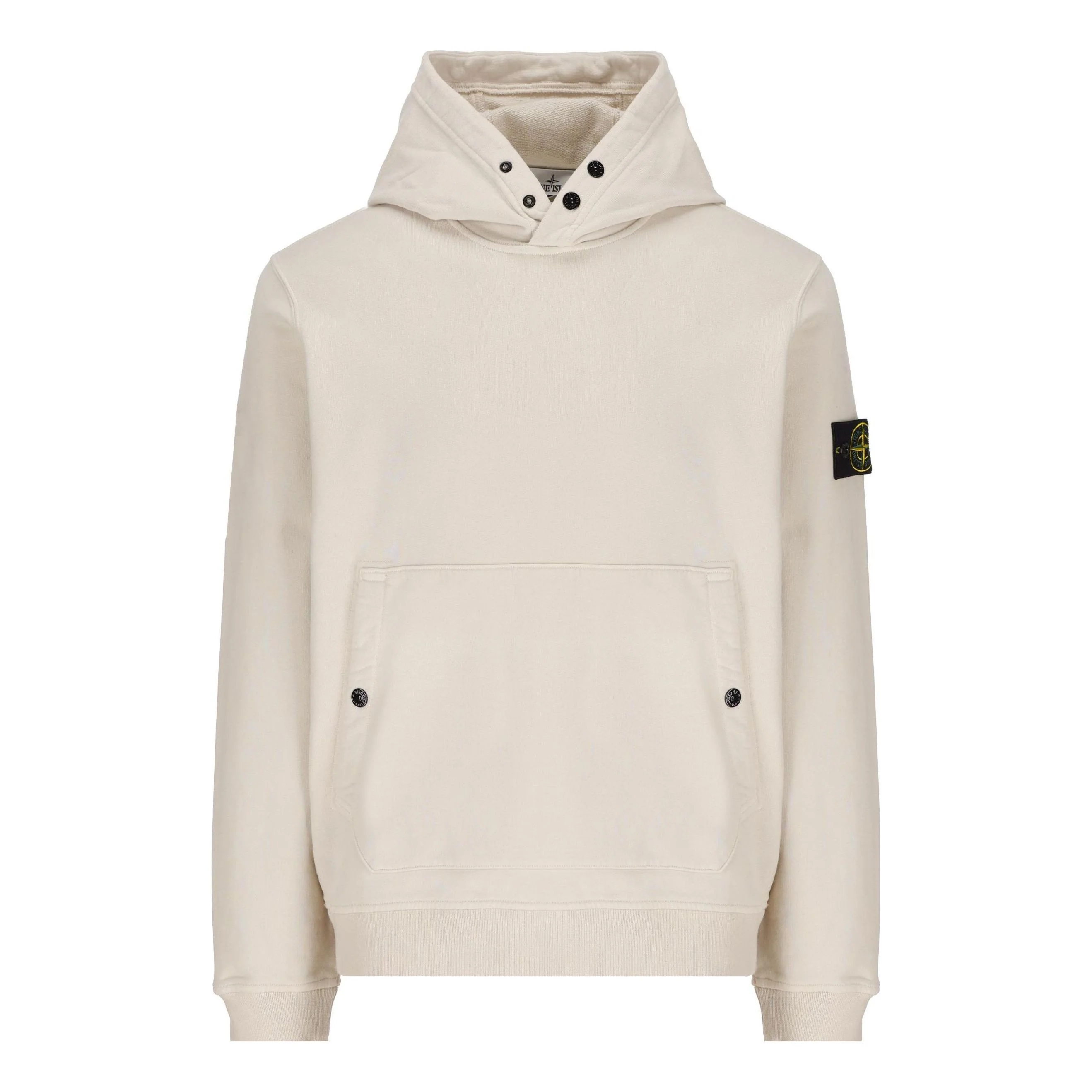 STONE ISLAND Waffen Patch Hoodie 'Beige' 791561720-V0097