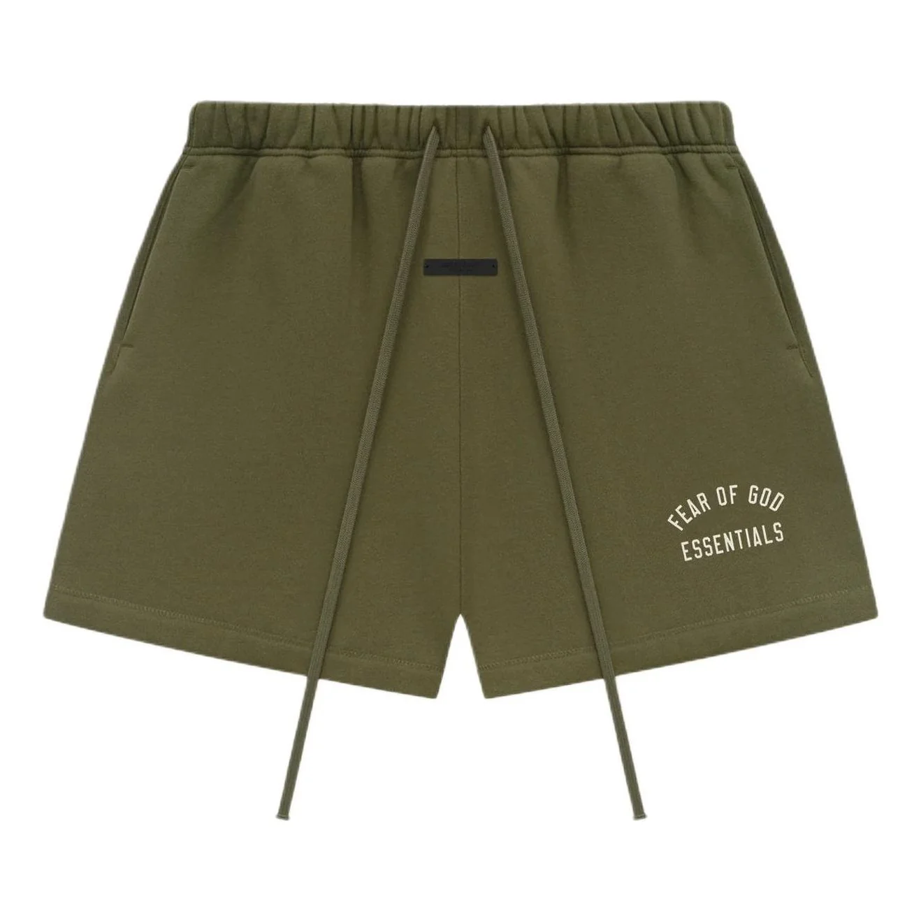 Fear of God Essentials Fleece Soccer Short 'Military' 160BT242005F