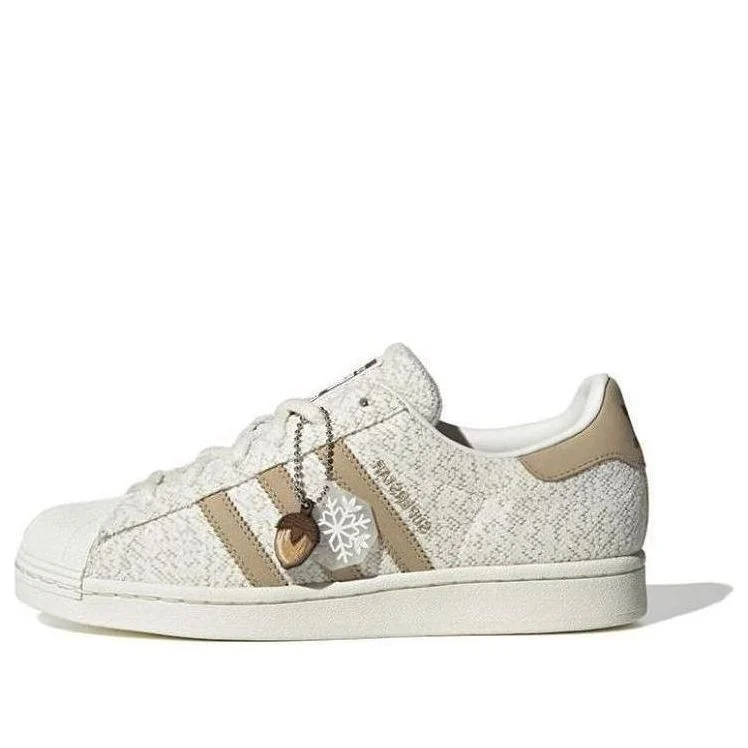 (WMNS) adidas Originals Superstar 'White Khaki' IF3883
