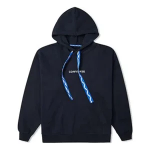 Converse Tapesty Hoodie Asia Sizing 'Black' 10025057-A03