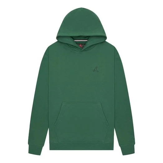 Air Jordan Embroidered Logo Sports Fleece Hoodie 'Green' DA9818-333