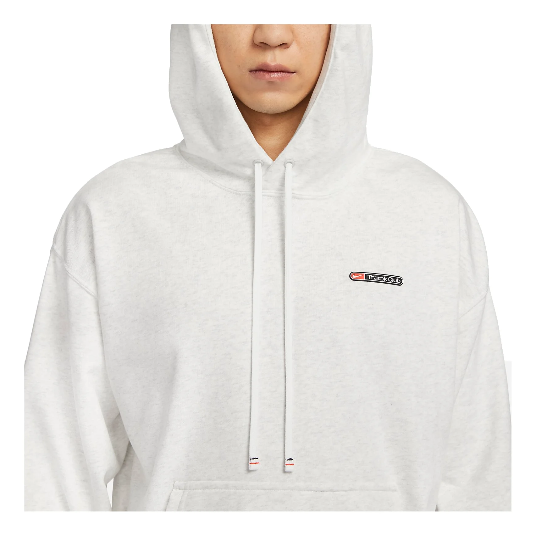 Nike Track Club Dri-Fit Fleece Pullover Hoodie 'White' FN3396-025