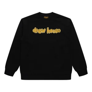 Drew House Crewneck Sweatshirt 'Black' DR-SS22-409
