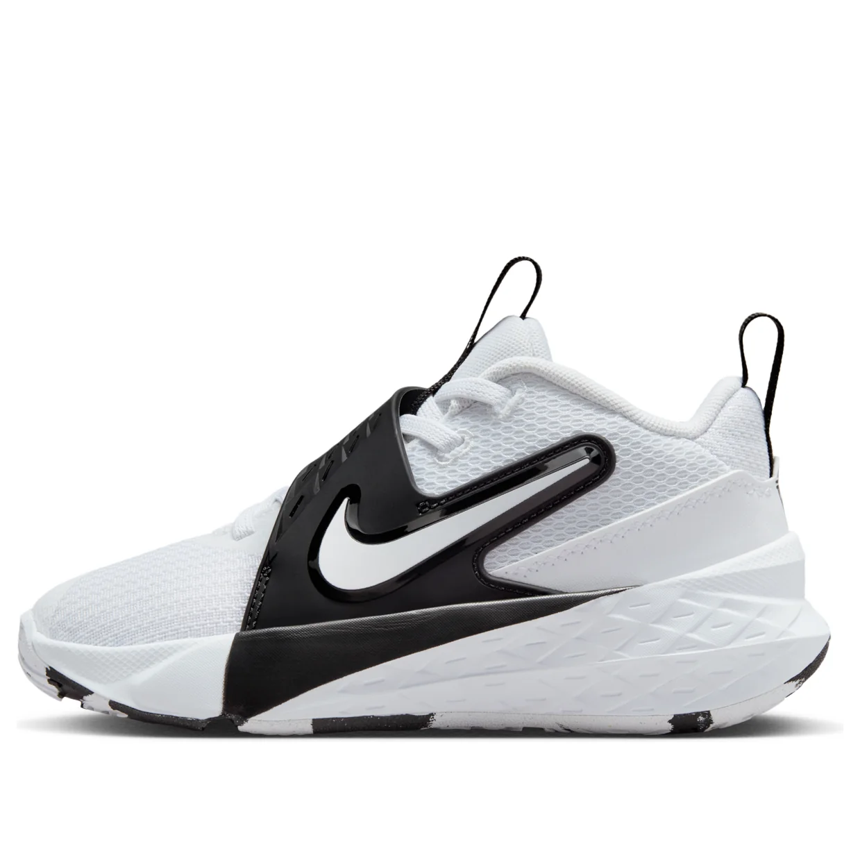 (PS) Nike Team Hustle D 12 'White Black' HF6280-101