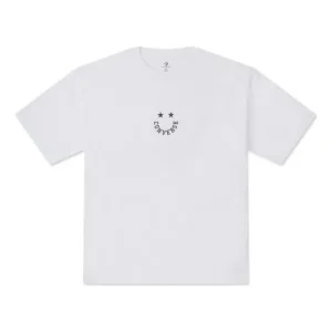 Converse Smiley Short Sleeve T-Shirt Asia Sizing 'White' 10027635-A01