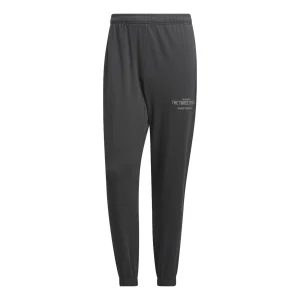 adidas Verbiage Casual Knitted Pants 'Black' IP3926