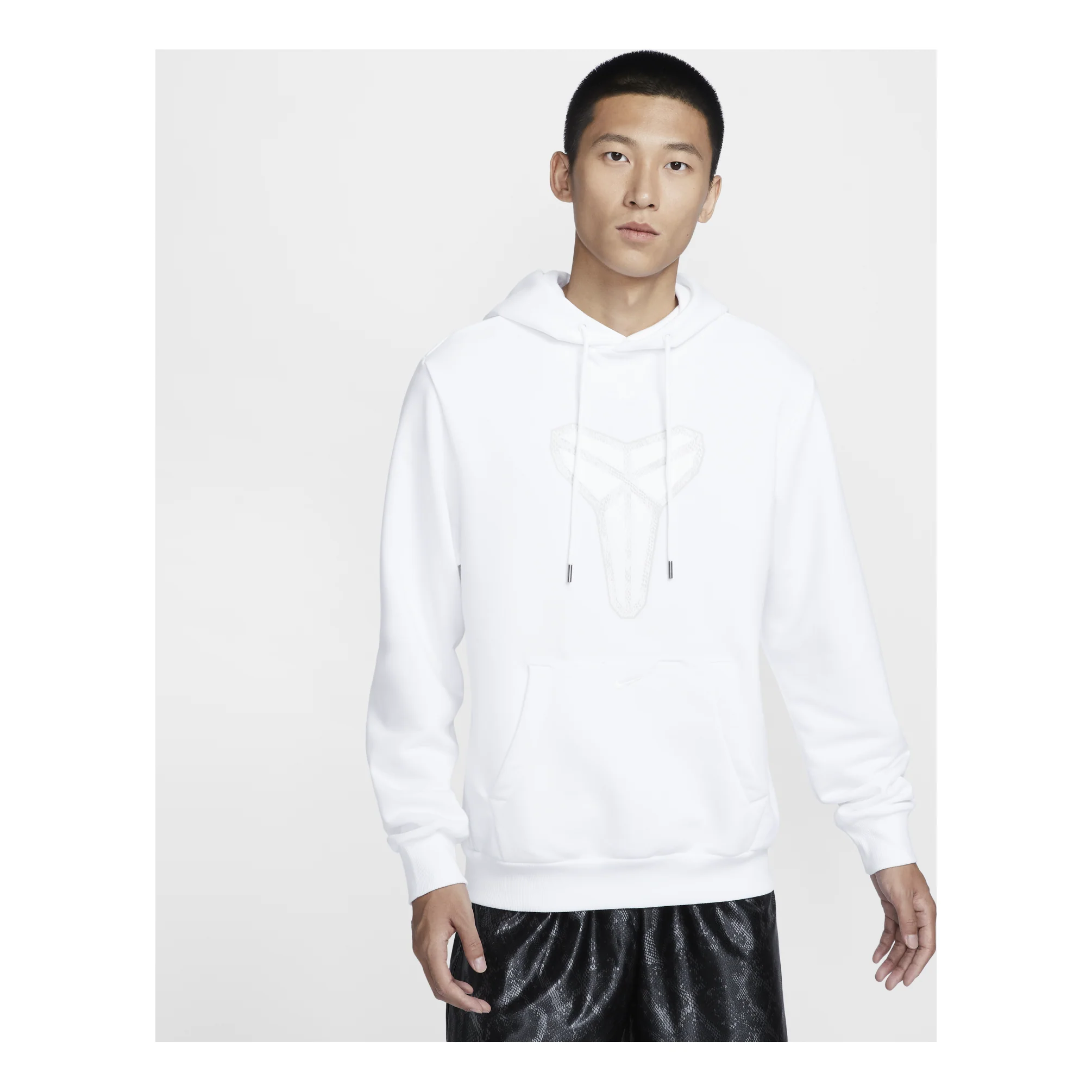 Nike Kobe Dri-FIT Pullover Basketball Hoodie Asia Sizing 'White' HF0067-100