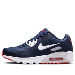 (GS) Nike Air Max 90 Leather 'Obsidian Track Red' DV3607-400