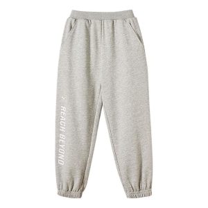 (GS) Mizuno Sports Trousers Pants 'Beige' 32CF2A04