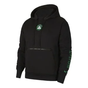 Nike NBA Courtside Boston Celtics Casual Sports Pullover Black CN1807-010