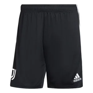 adidas Juventus 22/23 Away Shorts Asia Sizing 'Black White' H38895