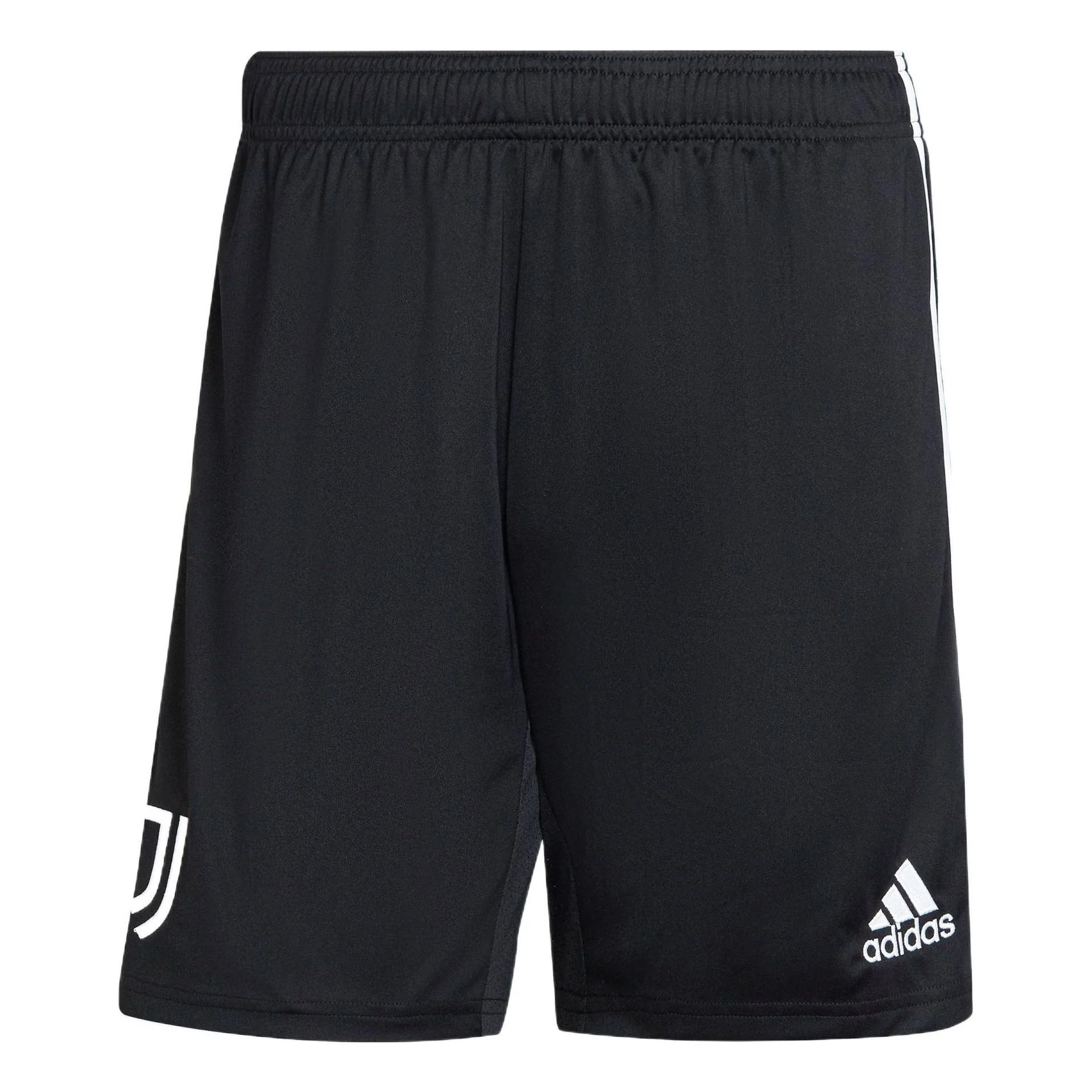 adidas Juventus 22/23 Away Shorts Asia Sizing 'Black White' H38895