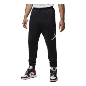 Air Jordan Essentials Fleece Baseline Pants 'Black' FD7345-010