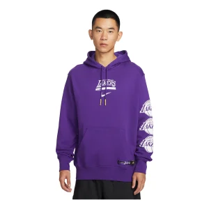 Nike NBA Club Los Angeles Lakers Courtside Premium Hoodie 'Field Purple' IB2303-504