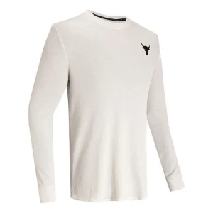 Under Armour Crew-neck Long Sleeve Pullover Men's White 1358757-110