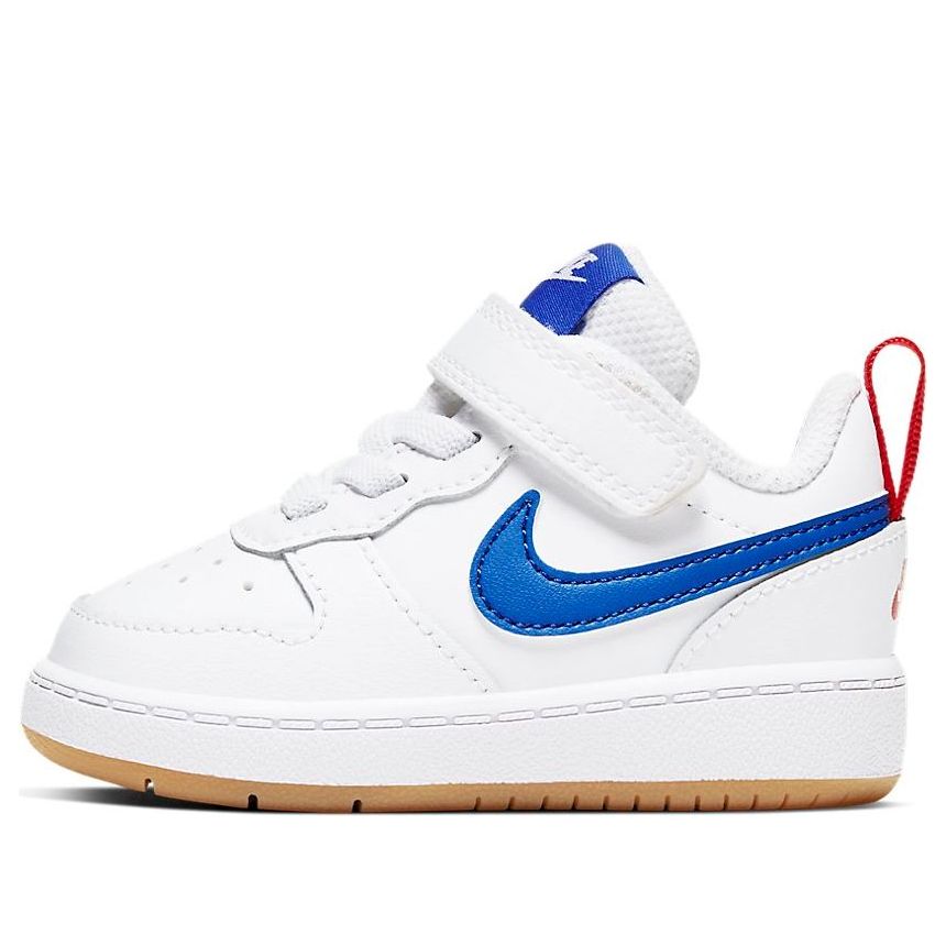 (TD) Nike Court Borough Low 2 SE 'White Pacific Blue' BQ5453-109
