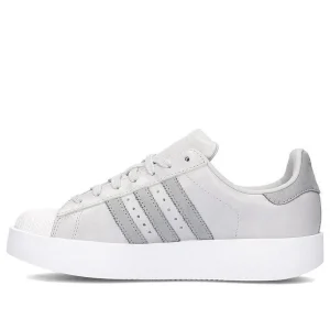 (WMNS) adidas originals Superstar Bold 'Medium Grey' CG3694