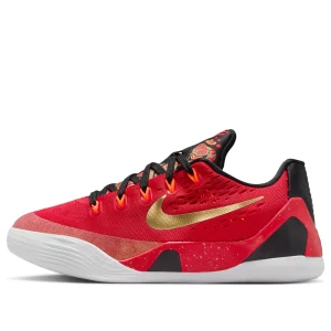(GS) Nike Kobe 9 Low Protro EM 'University Red Metallic Gold' IM9569-600