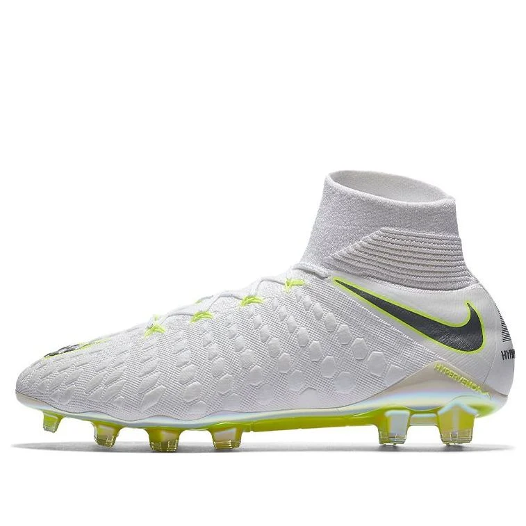 Nike Hypervenom Phantom 3 Elite DF FG 'White Grey Volt' AJ3803-107