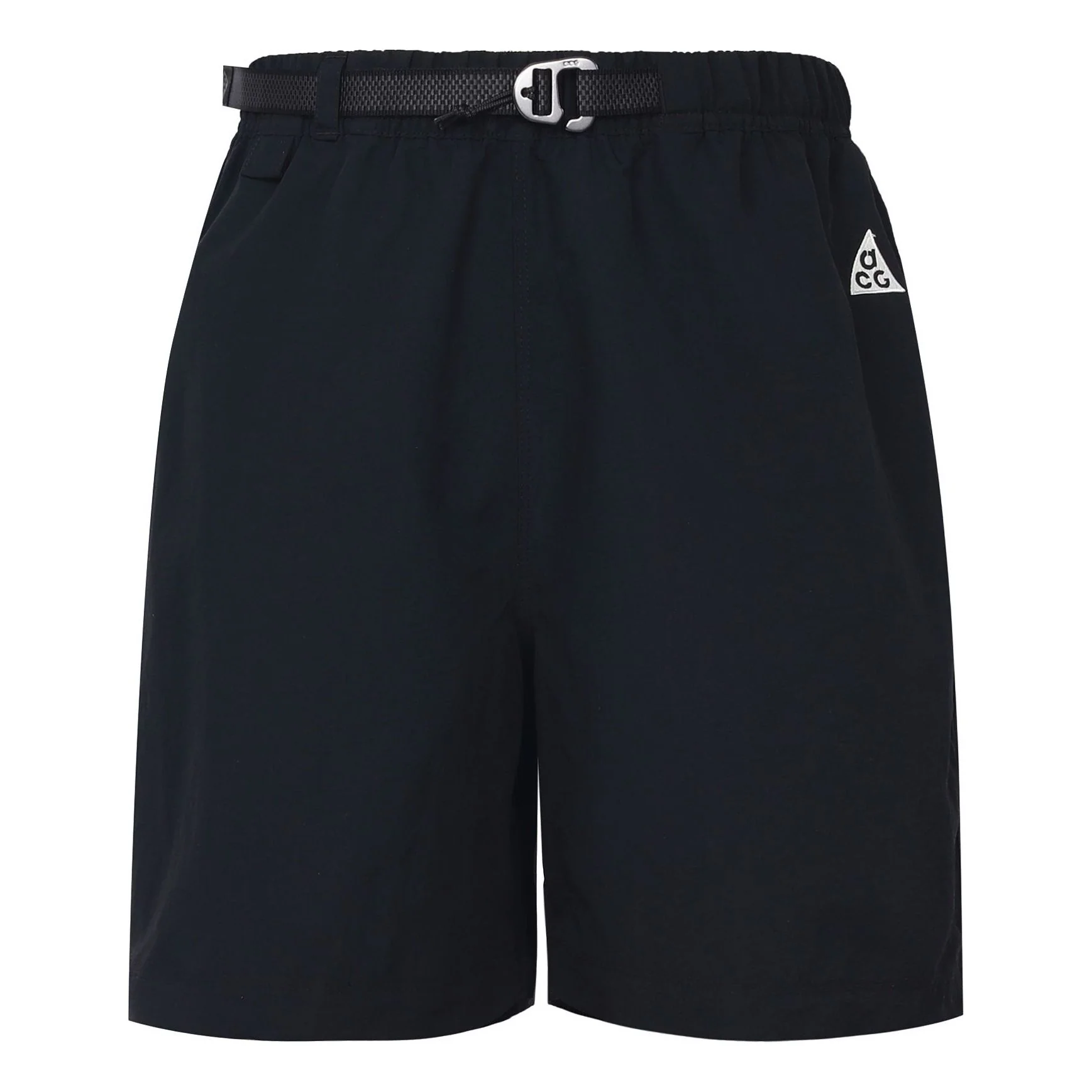 Men's Nike x ACG Alphabet Solid Color Breathable Casual Sports Shorts Black CZ6704-014