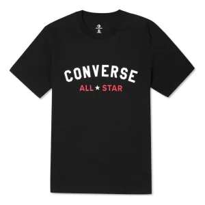 Converse All Varsity Graphic T-Shirt Asia Sizing 'Black' 10023260-A02