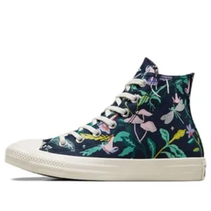 (WMNS) Converse Chuck Taylor All Star Enchanted Garden High Top 'Obsidian' A07109C