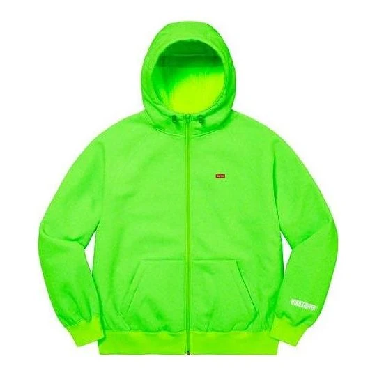 Supreme x WINDSTOPPER Zip Up Hooded Sweatshirt 'Green' SUP-FW21-346