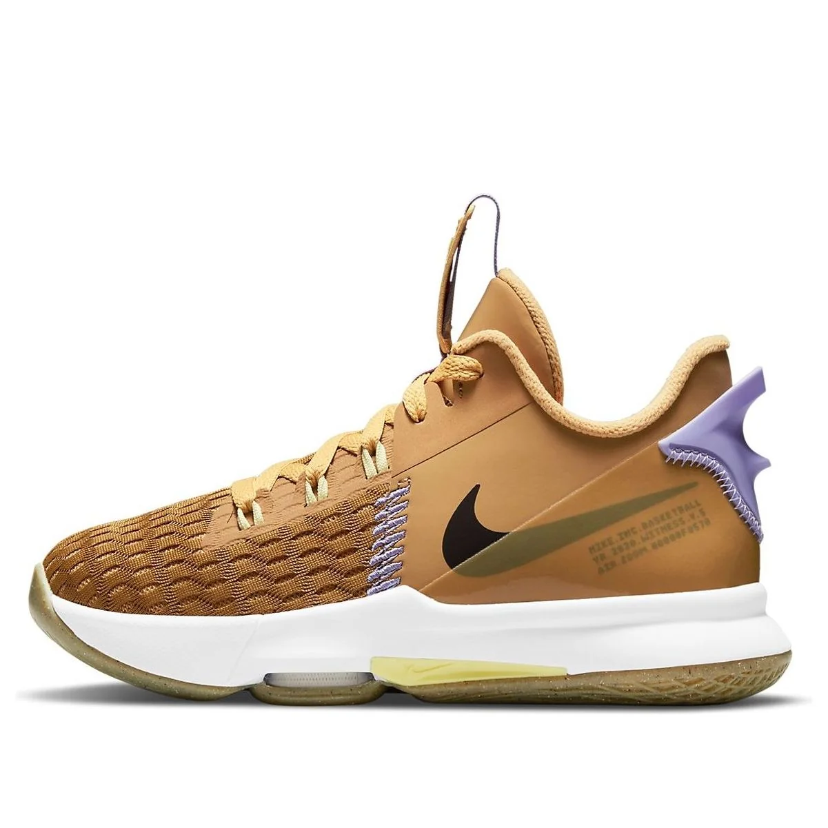 (GS) Nike LeBron Witness 5 'Wheat' CT4629-700