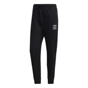 adidas neo Logo Pattern Bundle Feet Casual Sports Pants Black GJ8938