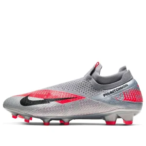 Nike Phantom Vision 2 Elite DF FG 'Metallic Grey Crimson' CD4161-906