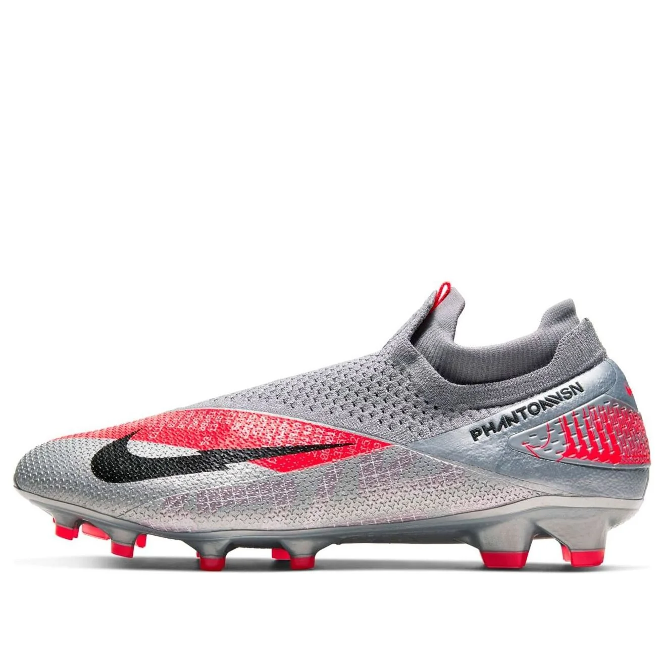 Nike Phantom Vision 2 Elite DF FG 'Metallic Grey Crimson' CD4161-906