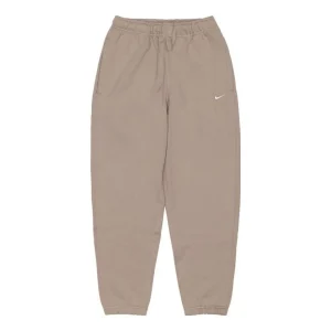 (WMNS) NikeLab Solo Swoosh Fleece Sweatpants Asia Sizing 'Malt' DA0330-245