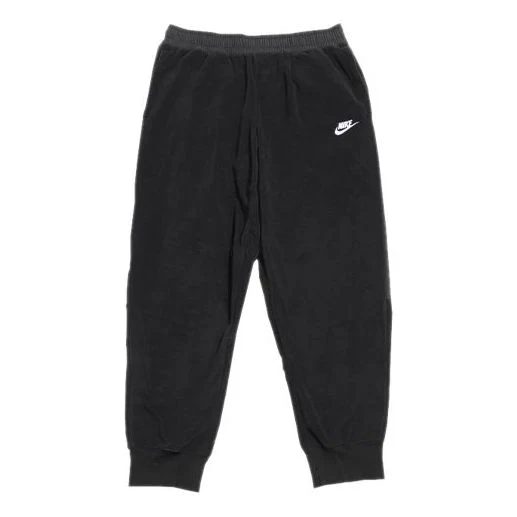 Nike Solid Color Casual Sports Long Pants Black BV3602-010