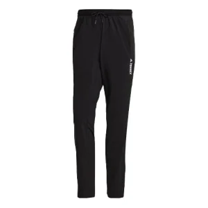 adidas Logo Loose Lacing Sports Pants Black GI7310