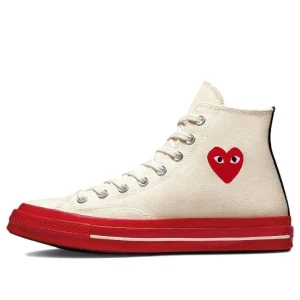 Converse x COMME des GARCONS PLAY Chuck 70 Hi 'Pristine Red' A01794C