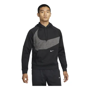 Nike Therma-Fit Swoosh Pullover Hoodie 'Black' DQ5402-010