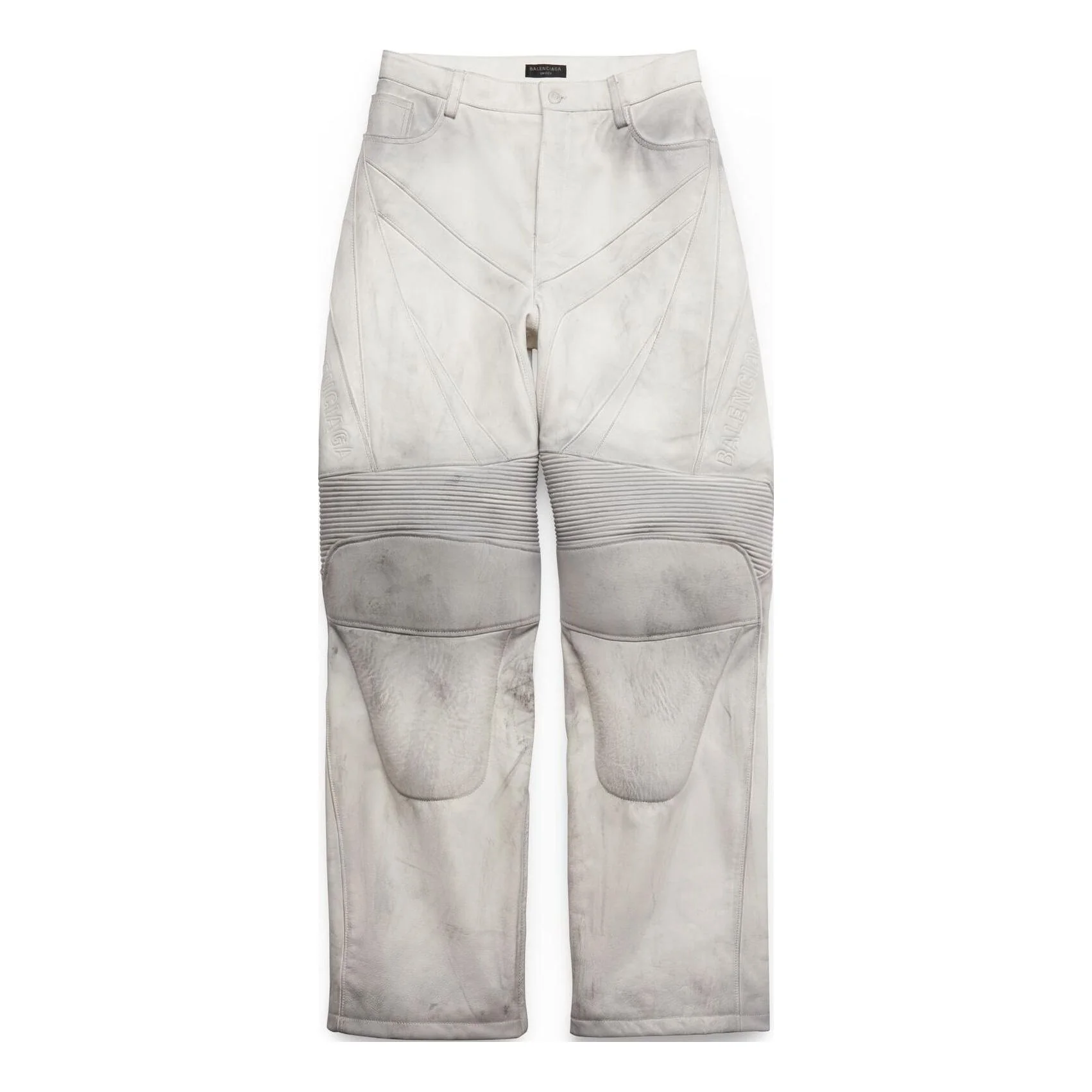 Balenciaga Biker Baggy Pants 'White' 747080TOS149012