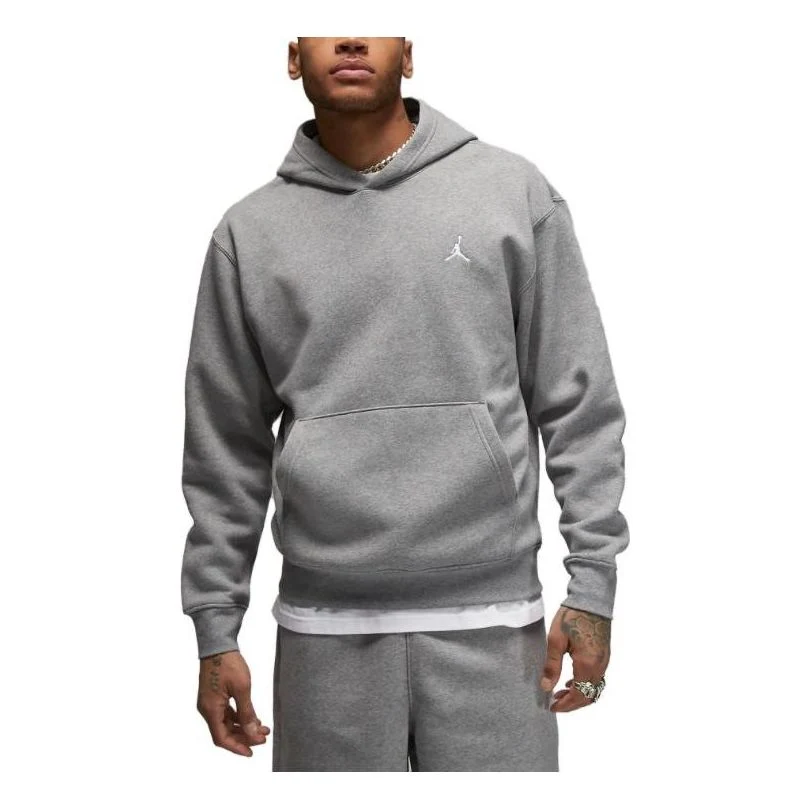 Air Jordan Fleece Pullover Hoodie 'Grey' FJ7774-091