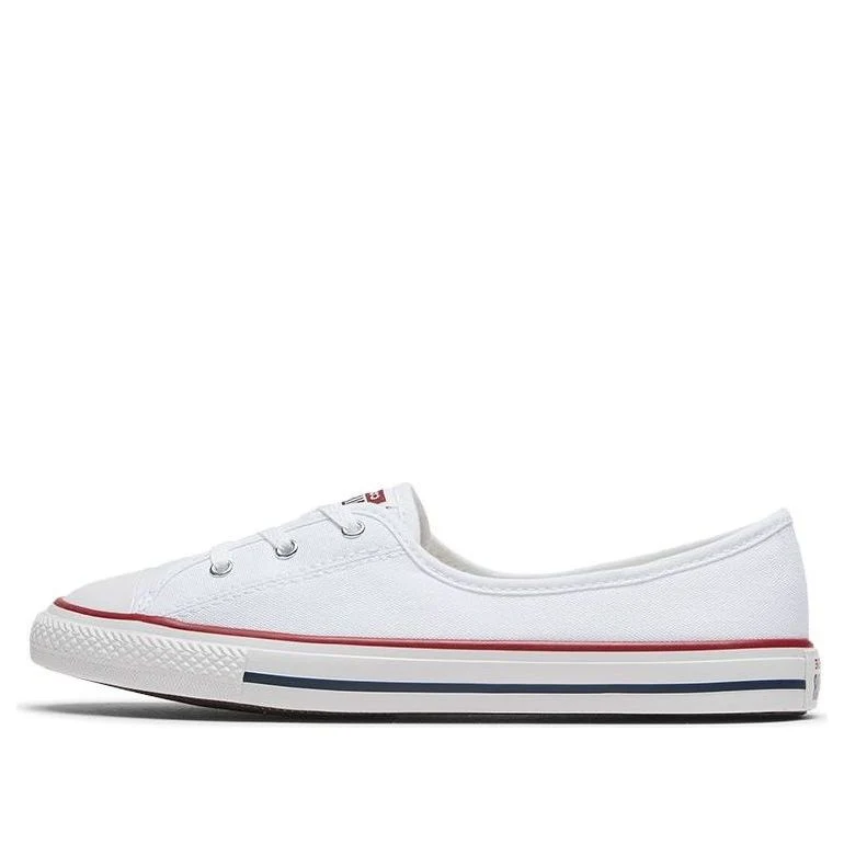 (WMNS) Converse Chuck Taylor All Star Ballet Lace 'White' 566774C