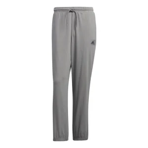 Men's adidas Logo Solid Color Sports Pants/Trousers/Joggers Autumn Gray IC7840
