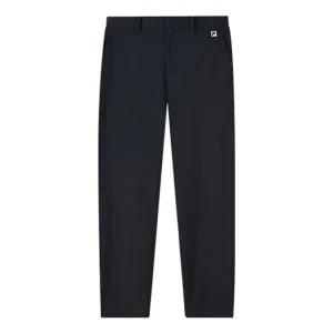 FILA Solid Color Gym Woven Sports Long Pants Blue A11M125806F-NV