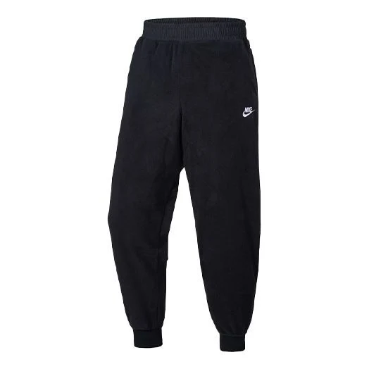 Nike Sports Knit Fleece Bundle Feet Sports Long Pants Black CZ4897-010
